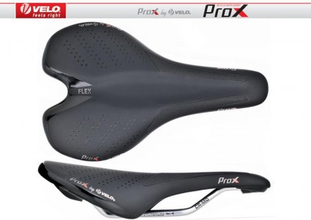 Седло для велосипеда спортивное ProX VL-1A86 FLEX (240 х 153 мм)
• седло спортив. . фото 3