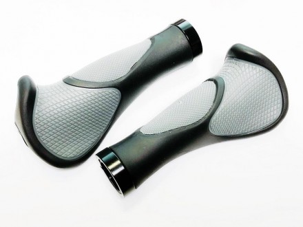 Грипсы Progrip анатомические 140мм черный / серый (CHW021). Киев. фото 1