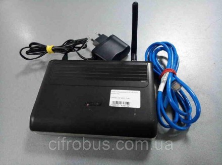 Wi-Fi-роутер
стандарт Wi-Fi: 802.11n
макс. скорость: 150 Мбит/с
коммутатор 4xLAN. . фото 3