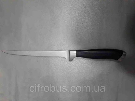 Клинок профессионального кухонного ножа Pintinox изготовлен из хромоникелевой не. . фото 2