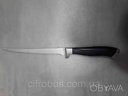 Клинок профессионального кухонного ножа Pintinox изготовлен из хромоникелевой не. . фото 1
