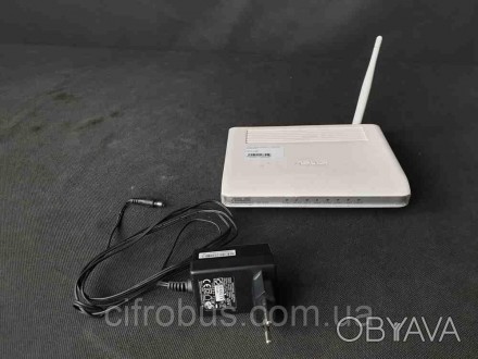 Wi-Fi-роутер, стандарт Wi-Fi: 802.11n, макс. скорость: 150 Мбит/с, коммутатор 4x. . фото 1