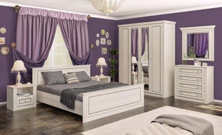 Ліжко Брістоль New Меблі Сервіс - зручні та практичні меблі, що характеризуються. . фото 3