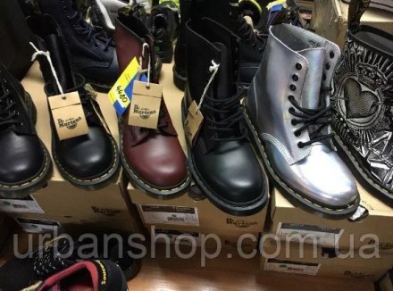 ОРИГІНАЛ! Черевики Dr.Martens 1460 Navy Smooth DM10072410 ( розмір) сині. Мартен. . фото 11