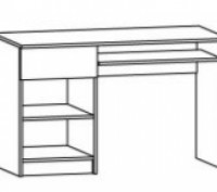 Письменный стол 120 Фантазия New Мебель Сервис - удобная и практичная мебель, ха. . фото 3