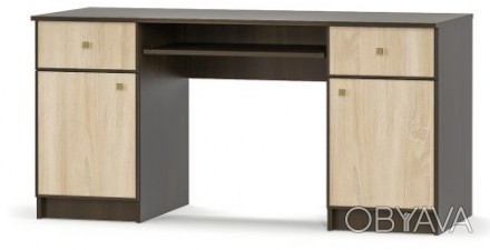 Письмовий стіл 2Д/2Ш Фантазія New Меблі Сервіс - зручна і практична меблі, що ха. . фото 1