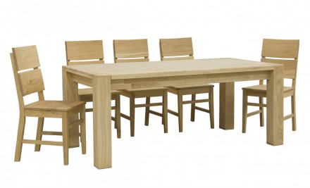 Это внешне простой, но очень практичный стол, сделанный из натурального дерева. . . фото 4