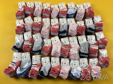 Шкарпетки дитячі Kuniboo
39 упаковок по 6 пар
Розміри: 50/56 - 86/92.
Вага: 3 кг. . фото 1