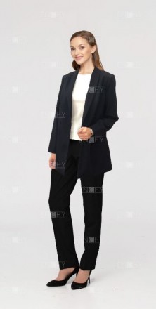 Костюм женский для админстратора, модель 154

Ткань: костюмная смесовая, плотн. . фото 3