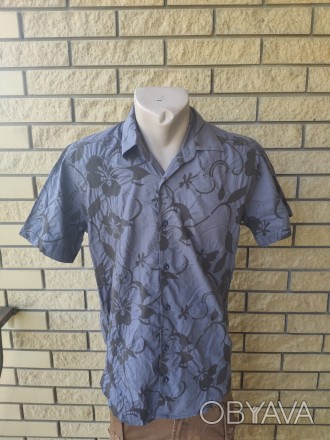 Рубашка мужская летняя коттоновая брендовая высокого качества DAST CARDIN, Турци. . фото 1