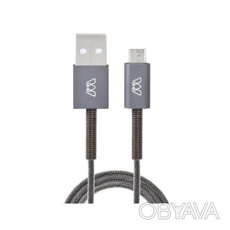 Кабель MOS Spring Micro-USB Cable 1.8m отличается своим функционалом, многослойн. . фото 1