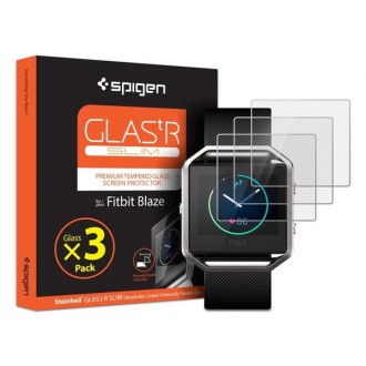 Защитное стекло Spigen GLAS.tR SLIM для часов Fitbit Blaze (3 стекла). Київ. фото 1 Защитное стекло Spigen GLAS.tR SLIM для часов Fitbit Blaze (3 стекла). Київ. фото 1
