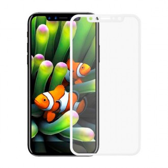 Защитное стекло Mofi Full Cover Glass White для iPhone 11 Pro | X | XS. Київ. фото 1 Защитное стекло Mofi Full Cover Glass White для iPhone 11 Pro | X | XS. Київ. фото 1