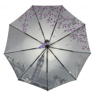 Стильный зонт полуавтомат Toprain прост и удобен в эксплуатации. Его каркас изго. . фото 5