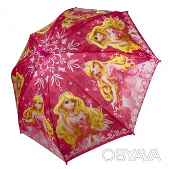 Стильный зонт-трость - незаменимый детский аксессуар в непогоду. Он защитит ребе. . фото 1