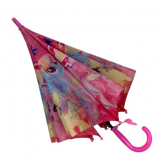 Стильный зонт-трость - незаменимый детский аксессуар в непогоду. Он защитит ребе. . фото 7