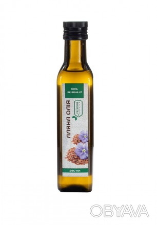 Льняное масло - нерафинированный продукт, полученный из высушенных семян льна пу. . фото 1