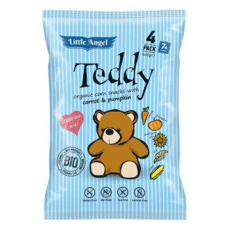 Кукурузные снеки Teddy органические "морковь и тыква" 30г (без глютена) Mclloyd'. Бровары. фото 1 Кукурузные снеки Teddy органические "морковь и тыква" 30г (без глютена) Mclloyd'. Бровары. фото 1