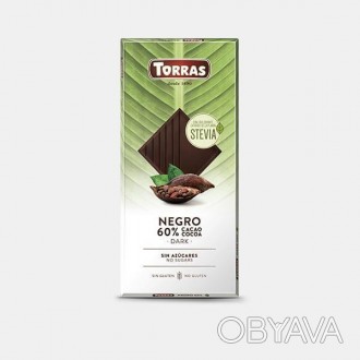 Шоколад чорний 85% какао Torras без цукру, без глютену, 75г.
Насолоджуйтесь інте. . фото 1