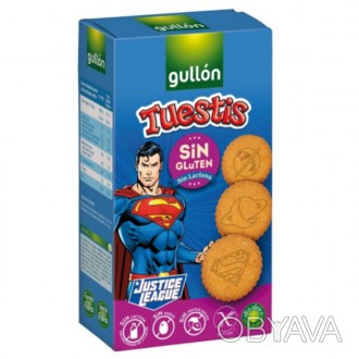 Детское печенье с картинками-символами фильма «Супермен». Не содержит глютен, яй. . фото 1