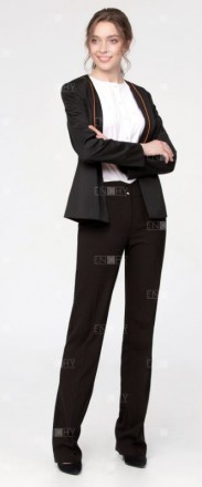 Костюм женский для админстратора, модель 157

Ткань: костюмная смесовая, плотн. . фото 5