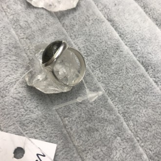 Яркое кольцо с лабрадором в серебре! 
Размер 16,5. 
 лабрадор 14*10 мм.
Индийско. . фото 7