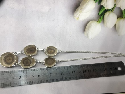Предлагаем Вам купить красивое ожерелье с камнем солнечный кварц в серебре.
Мета. . фото 6