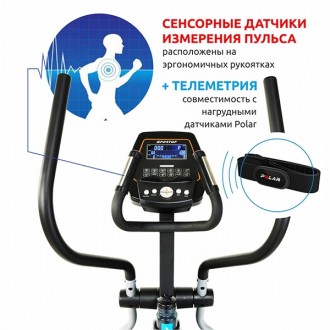 
Орбитрек Sportop E5500 - это кардиотренажер класса люкс для профессиональных тр. . фото 4