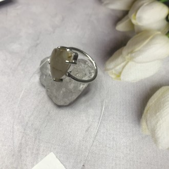 Предлагаем Вам купить великолепное кольцо с натуральным камнем кварц- волосатик . . фото 11