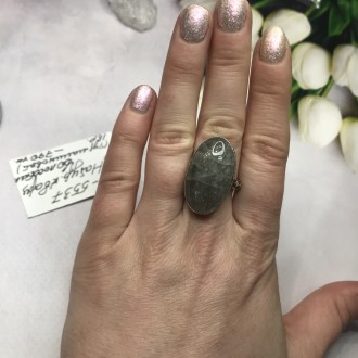 Предлагаем Вам купить великолепное кольцо с камнем волосатик - турмалиновый квар. . фото 5