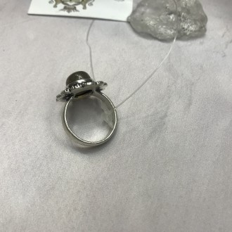 Предлагаем Вам купить элегантное кольцо с камнем лабрадор в серебре. Размер 17,3. . фото 9