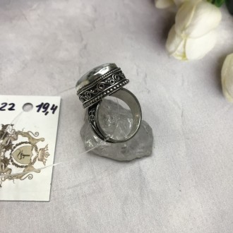 Очень красивое кольцо с натуральным дендритовым опалом в серебре.
Размер 19,4.
А. . фото 8