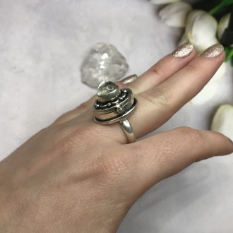 Предлагаем Вам купить великолепное кольцо с секретом с натуральным камнем кварц-. . фото 4
