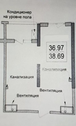 Однокімнатна квартира в новому будинку, що будується від Будівельної компанії Ге. Киевский. фото 6