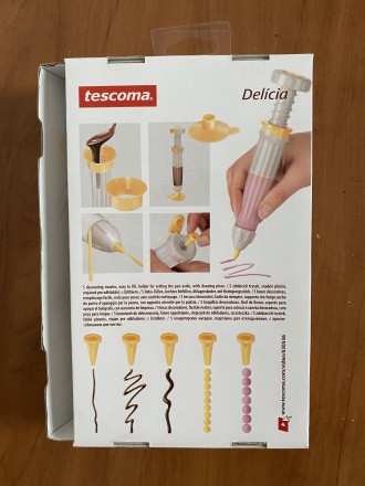 Кондитерский карандаш Tescoma Delicia. 
Отлично подходит для украшения блюд бел. . фото 3