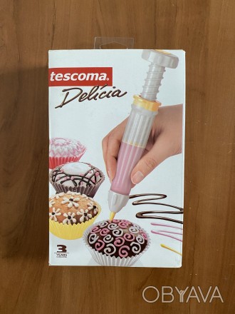 Кондитерский карандаш Tescoma Delicia. 
Отлично подходит для украшения блюд бел. . фото 1
