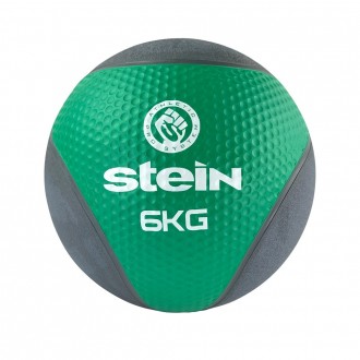 Медбол Stein 
 М'яч гімнастичний, медичний, обтяжений, призначений для розвитку . . фото 2