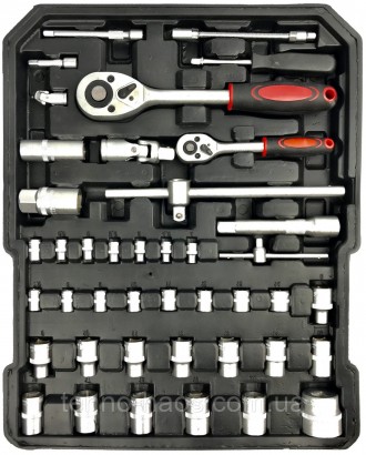 Чемодан ключей, инструментов AL-FA 187 елементов качествений инструмент предназ. . фото 4