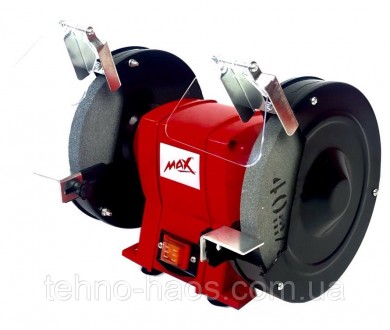 Наждак MAX MXBG18 предназначен для шлифовки и очистки металла. Мощности 1800 ват. . фото 3