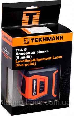 Лазерный уровень Tekhmann TSL-5 проэцирует 5 линий, предназначен для быстрой раз. . фото 5