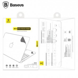 Захисні плівки фірмові наклейки BASEUS
 
Призначені для захисту корпусу MacBook . . фото 9