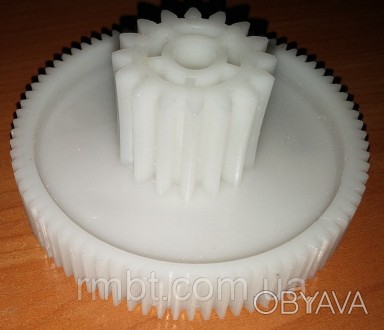 Шестерня для кухонного комбайна Panasonic (велика біла, прямі зуби).
Розміри: D/. . фото 1
