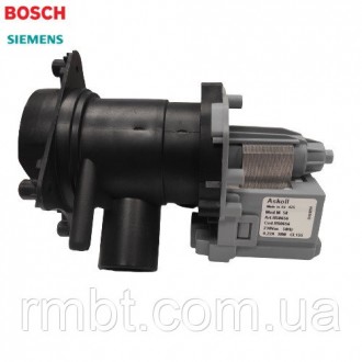 Фірма-виробник Askoll mod m50
Помпа (зливний насос) для пральних машин Bosch 142. . фото 3