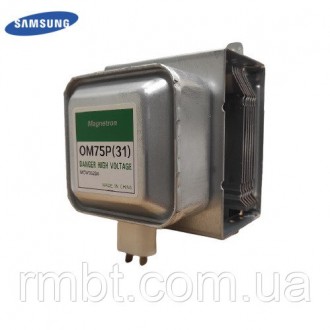 Магнетрон для мікрохвильової печі Samsung OM75P (31)
Магнетрон на 6 пластин охол. . фото 2