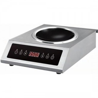 Плита индукционная Reednee WOK AMCD506W. Кропивницький. фото 1 Плита индукционная Reednee WOK AMCD506W. Кропивницький. фото 1