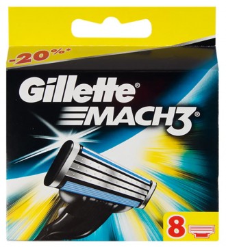 Сменные кассеты для бритья Gillette Mach 3 8шт
Описание:
Сменные кассеты для муж. . фото 2