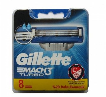 Сменные кассеты для бритья Gillette Mach 3 Turbo 8шт Сменные лезвия Джилет Мак 3. Одесса. фото 1 Сменные кассеты для бритья Gillette Mach 3 Turbo 8шт Сменные лезвия Джилет Мак 3. Одесса. фото 1