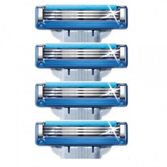 Сменные кассеты для бритья Gillette Mach 3 Turbo 4шт без упаковки Лезвия Джилет . Одесса. фото 1 Сменные кассеты для бритья Gillette Mach 3 Turbo 4шт без упаковки Лезвия Джилет . Одесса. фото 1