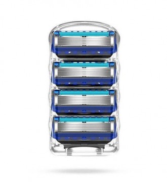 Сменные кассеты для бритья Gillette Fusion 5 ProGlide 4шт без упаковки Лезвия Дж. Одесса. фото 1 Сменные кассеты для бритья Gillette Fusion 5 ProGlide 4шт без упаковки Лезвия Дж. Одесса. фото 1