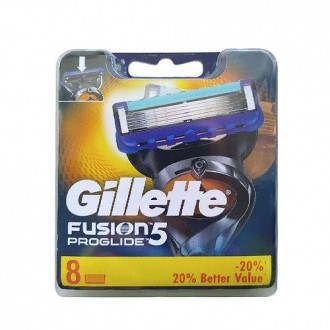 Сменные кассеты для бритья Gillette Fusion 5 ProGlide 8шт Лезвия Джилет Фьюжен п. Одесса. фото 1 Сменные кассеты для бритья Gillette Fusion 5 ProGlide 8шт Лезвия Джилет Фьюжен п. Одесса. фото 1